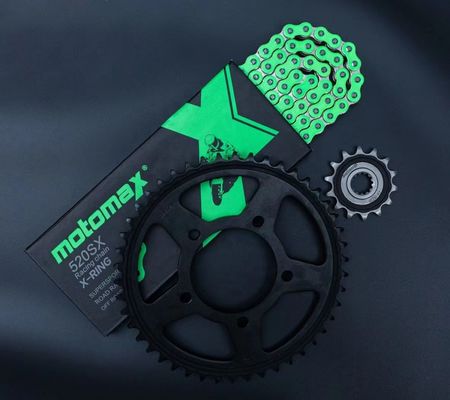 12000-18000KW Motorcycle Chain 520VO2 520VX2 520SX 525SX With O-Ring Oil Seal