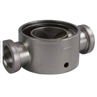 OEM Aluminum Natural Color Investment Casting Spare Parts for Precision Machining