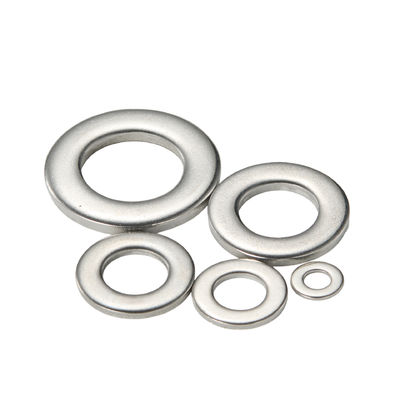 SS304 SS201 SS316 Stainless Steel Flat Washers DIN125 Washers Widened M1.6-M42 Thickened Washers